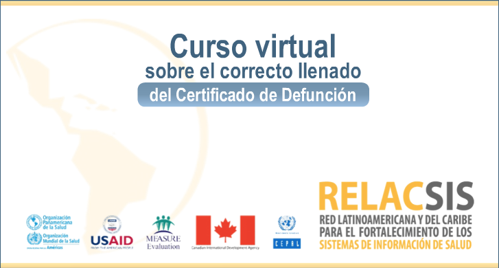 Curso virtual sobre el correcto llenado del Certificado de Defunción